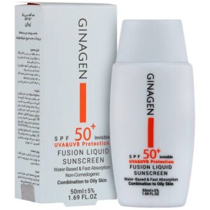لیکوئید ضد آفتاب  بی رنگ پوست چرب SPF50