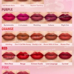 رژ لب جامد مات شیگلم Sheglam مدل Matte Allure
