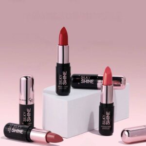 رژ لب جامد مخملی گلدن رز Golden Rose مدل Silky Shine Hydrating
